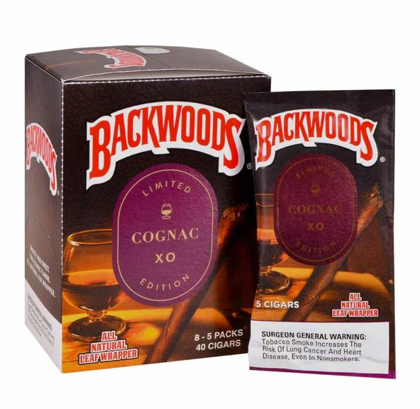 BACKWOODS - COGNAC (5 CIGARS) - Pick any 2 for 30$!