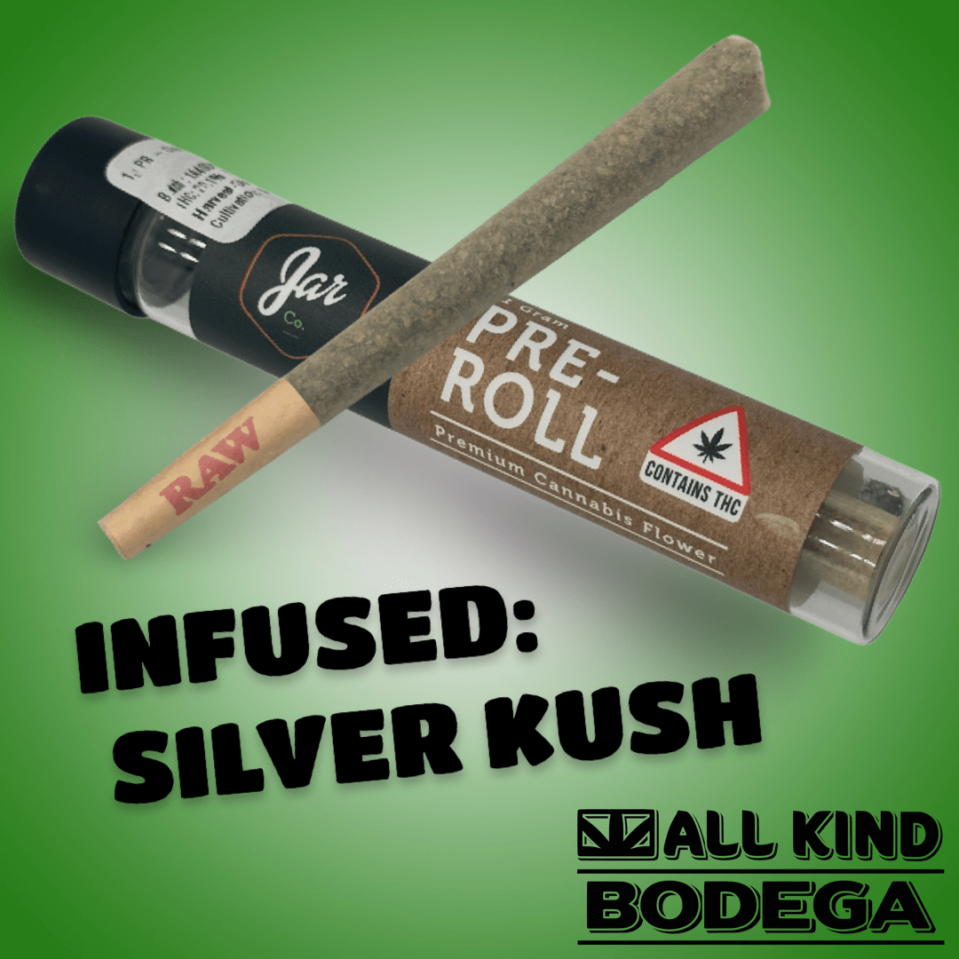 Blunt Infused - Silver Kush 1g (@jarcannabis2.0)