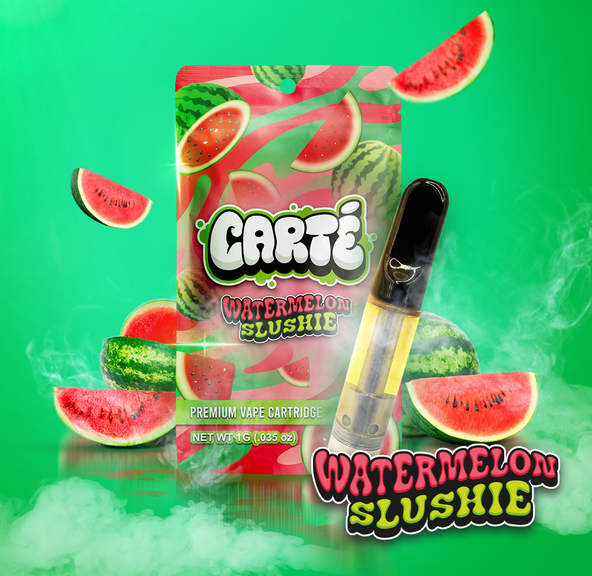 .⠀⠀CARTÉ 1g Watermelon Slushie Cartridge