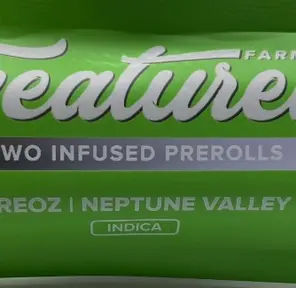 Oreoz (indica) - 1g Infused Preroll 2 pack (THC 40%) by Featured Farms