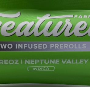 Oreoz (indica) - 1g Infused Preroll 2 pack (THC 40%) by Featured Farms