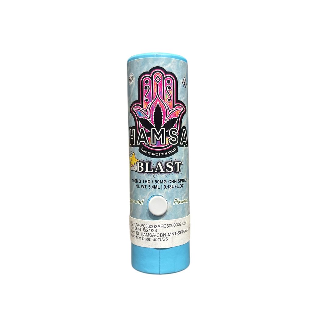 Hamsa - Blast Mint Oral Spray 100 THC 50 CBN