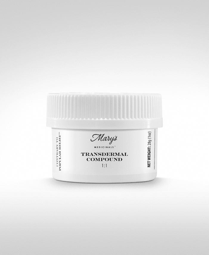 Mary's Medicinals Topical Transdermal Compound Large 1:1 500mg/500mg