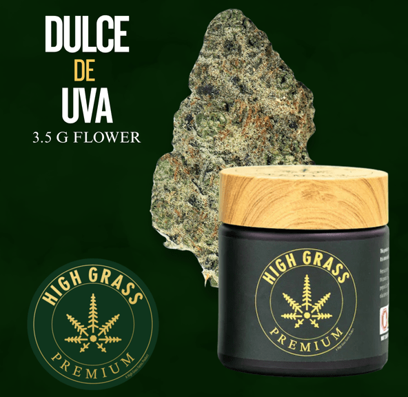 High Grass Farms | Dulce de Uva | 3.5g Jar
