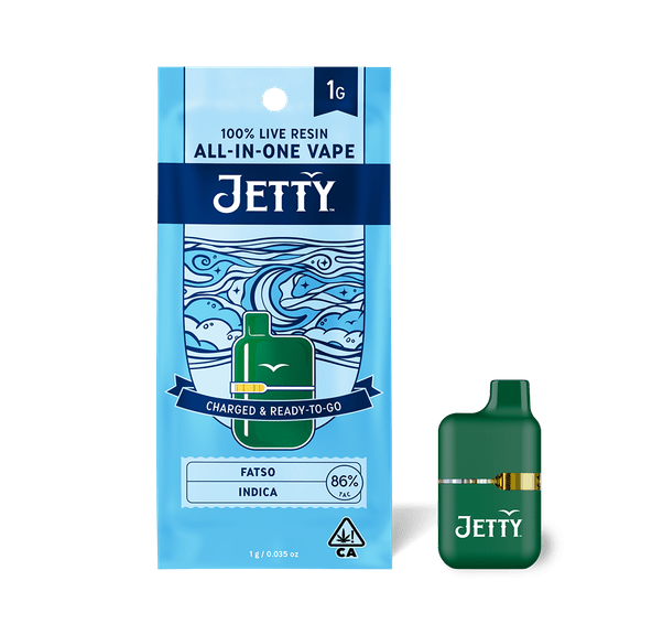 Jetty 1g Mini Tank Vape AIO Live Resin Fatso (I)