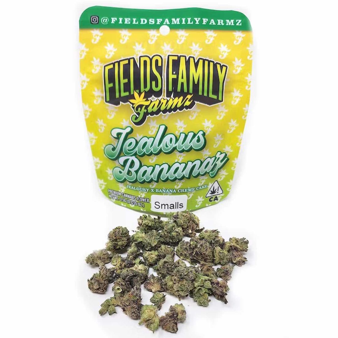 Fields Family Farmz Flower Smalls Jealous Banana 3.5g