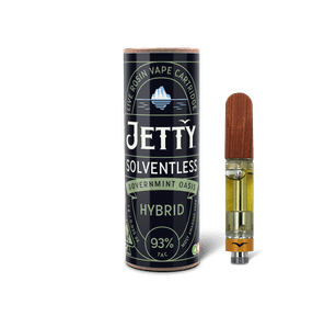 Jetty Solventless Cartridge Governmint Oasis 1g