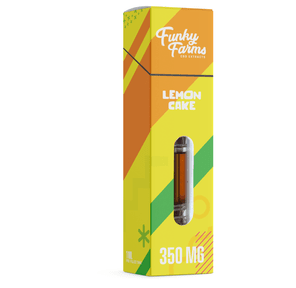FUNKY FARMS Lemon Cake CBD VAPE CARTRIDGE - 350MG