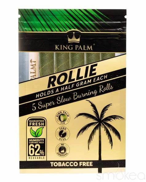 KING PALM 5 PK "ROLLIES" WRAPS