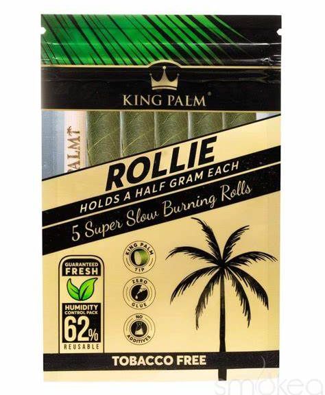 KING PALM 5 PK "ROLLIES" WRAPS