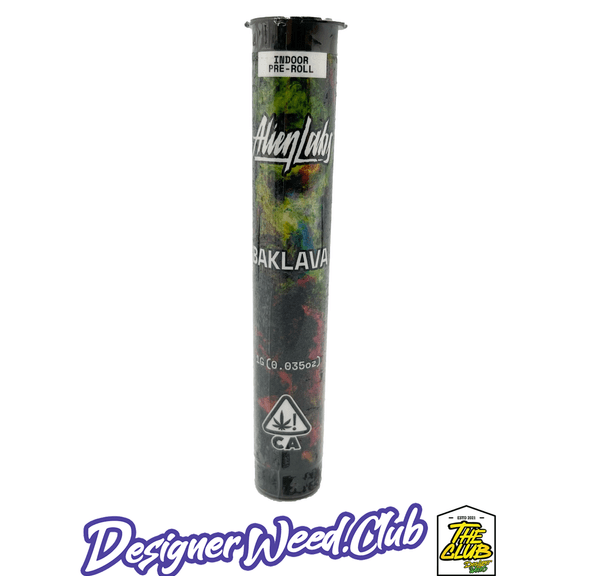 Baklava Indoor Pre roll 1g from Alien Labs *Highly Rec*