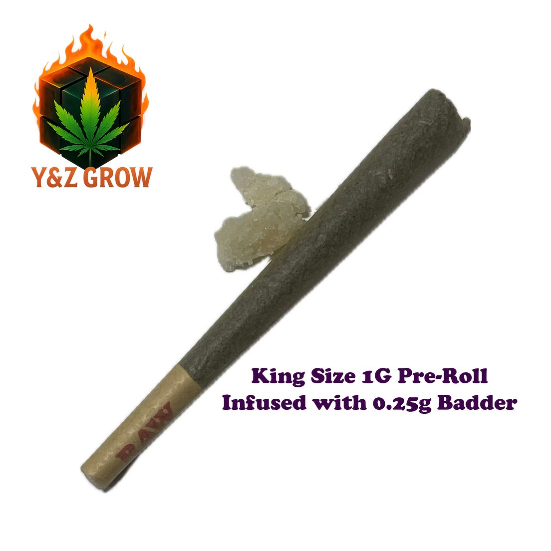 Badder Infused Punk Rock Runtz King Size Joint (Hybrid)