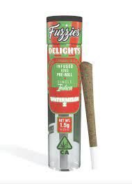 D. Fuzzies Delights 1.5g Infused KING Pre Roll - Watermelon Z