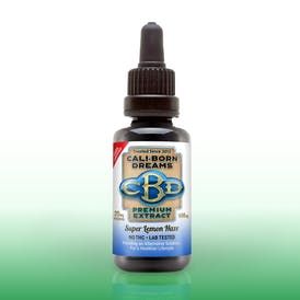 Cali Born Dreams - Pure CBD Oil W/ Terpenes Super Lemon Haze 600mg