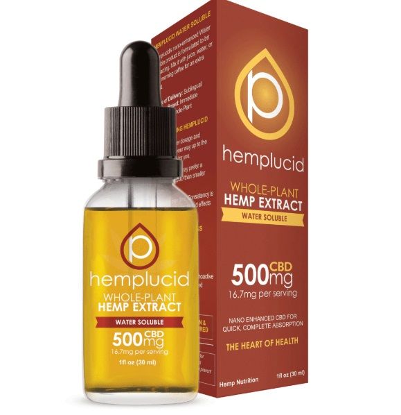Hemplucid CBD Water Soluble 500mg 30ml