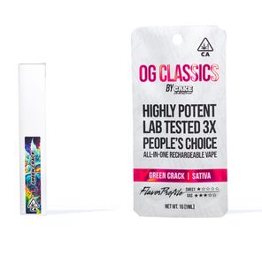 Cake AIO Vape OG Classics Green Crack 1g