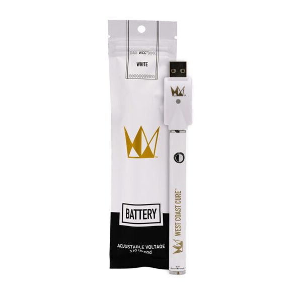 2. West Coast Cure 510 Thread Battery - White