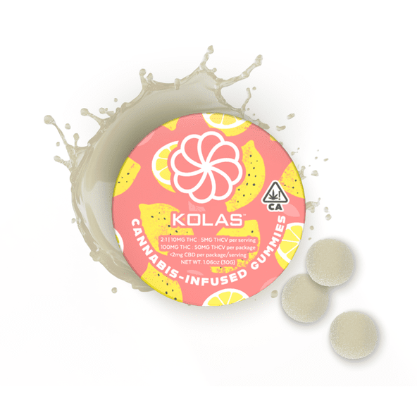 Kolas Gummies Pink Lemonade 100mg THC / 50mg THCv