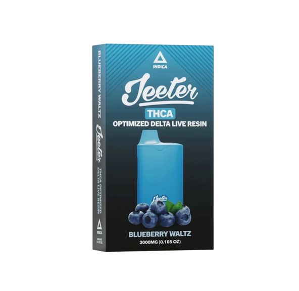 Jeeter 3g THCA Disposable - Blueberry Waltz