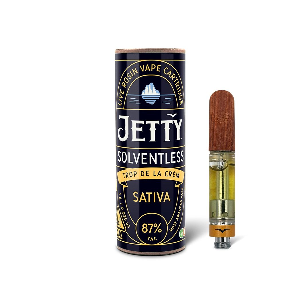 Jetty- Trop De La Crém Solventless Cart 1g (S)