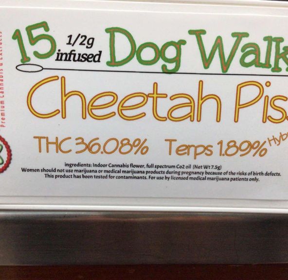 Aero Dog Walker 15 pk Cheetah Piss