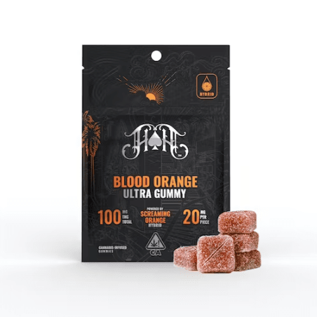 Blood Orange | Hybrid - Ultra Pure Gummies - 100mg THC