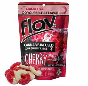 CHERRY RINGS, Edible, 100mg - Flav