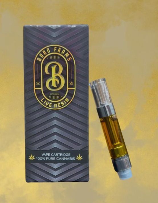 Boro - 1g Live Resin Vape Cart - Brunch Gelato