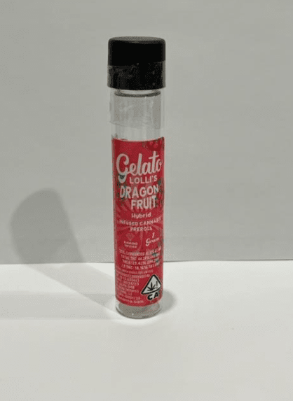 Gelato Infused Pre-roll Dragon Fruit 1.2g