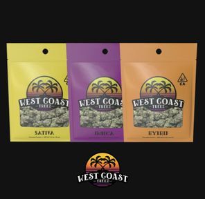 B. West Coast Treez 3.5g Flower - Quality 7.5/10 - Pink Cookies at