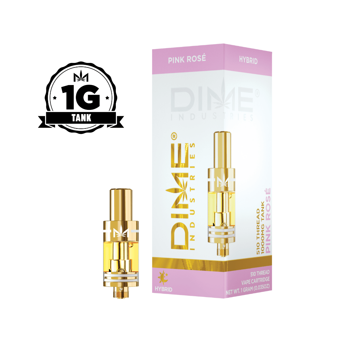 Dime | Vape Cart | 1g | Signature Distillate | Pink Rosé