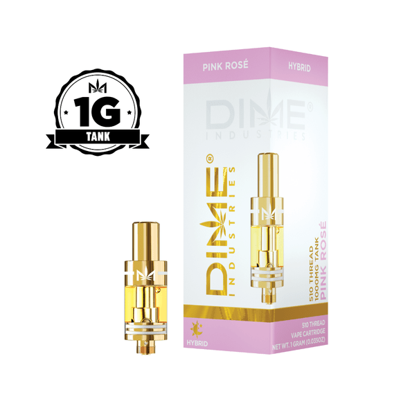 Dime | Vape Cart | 1g | Signature Distillate | Pink Rosé