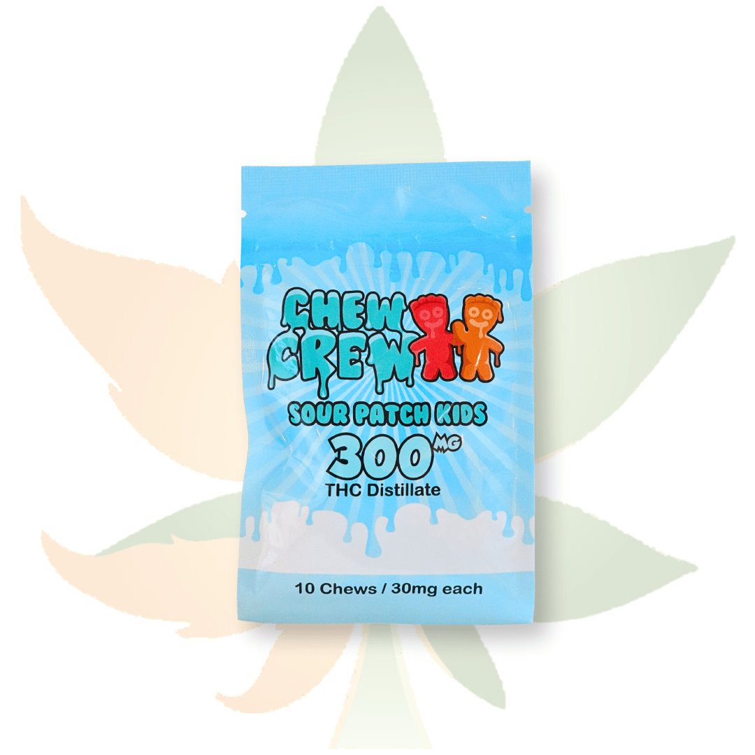 Chew Crew - 300mg THC - Gummies - Sour Patch Kids