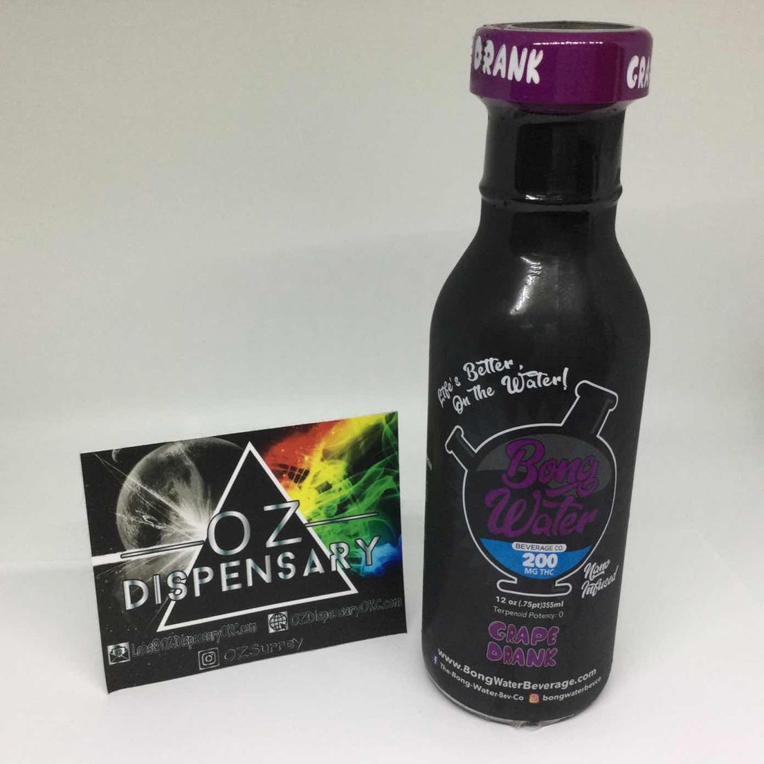 Bong Water | Grape | 200mg | Drink | Hybrid