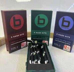 BUBBLEMAN G13 X SPACE QUEEN HASH HITS .2G 5 PACK 1G