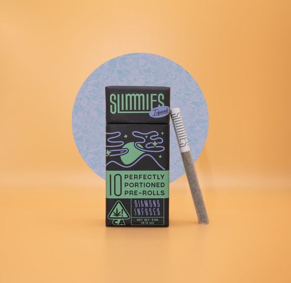 Slimmies- Gorilla Glue Infused Prerolls 10pk 3.5g (H)
