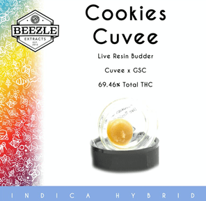 Beezle Extracts - Live Resin Budder - Cookies Cuvee - 1 g