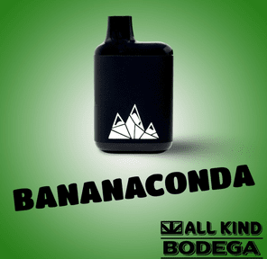 Bananaconda 1g Disposable Cured Resin Vape Cart (@pamolab)