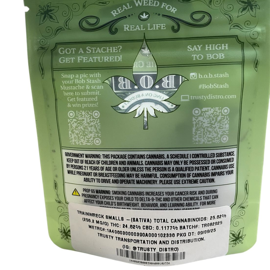 Bob Stash - Trainwreck Smalls 3.5g