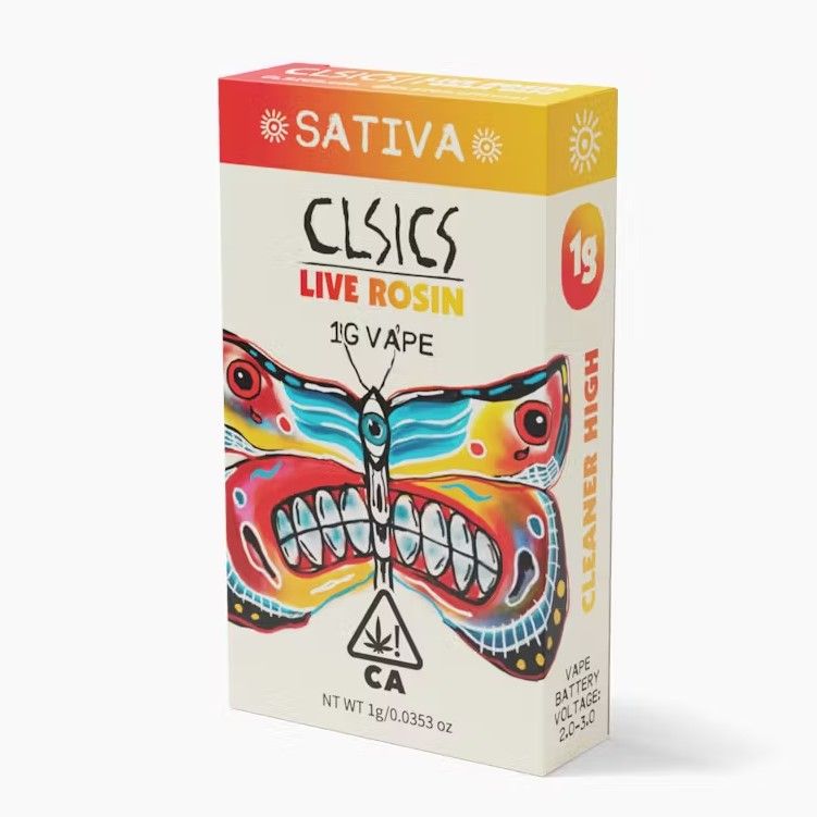 Blue Crack - Live Rosin Vape Cartridge