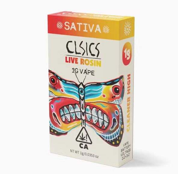 Blue Crack - Live Rosin Vape Cartridge