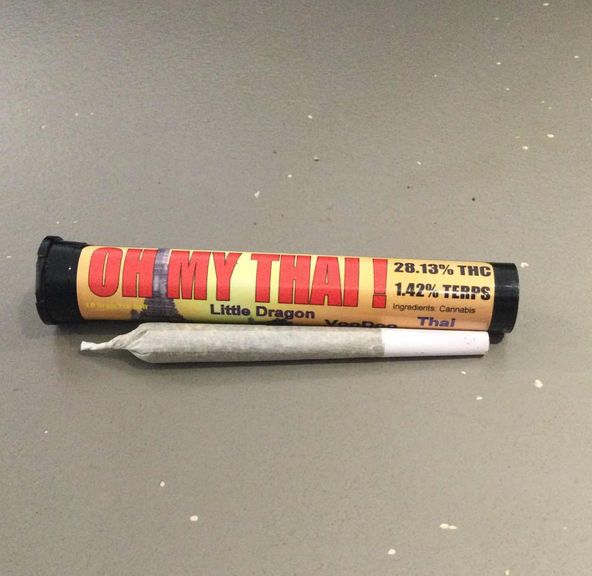 Oh My Thai Texoma preroll 1g