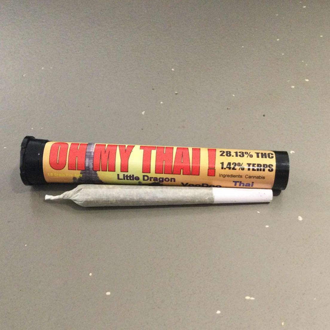 Oh My Thai Texoma preroll 1g