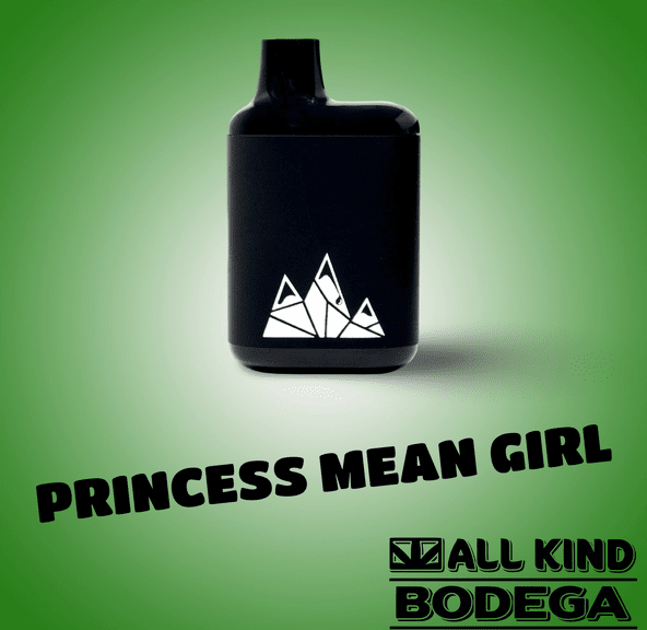 Princess Mean Girl 1g Disposable Cured Resin Vape Cart (@Pamolab)