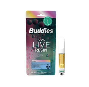 Buddies Live Resin Cartridge Orange 76 1g