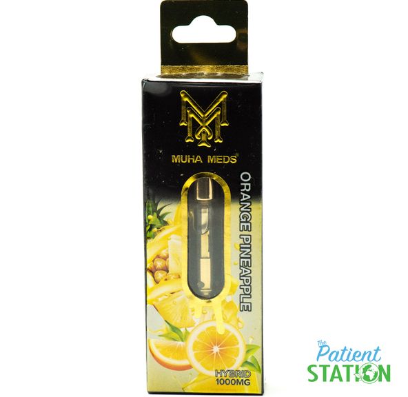 Orange Pineapple, 1g, Cartridge, 90.30%% - Muha Meds