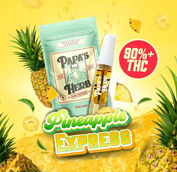 Papa's Herb - Vape Cart - 1g - Pineapple Express