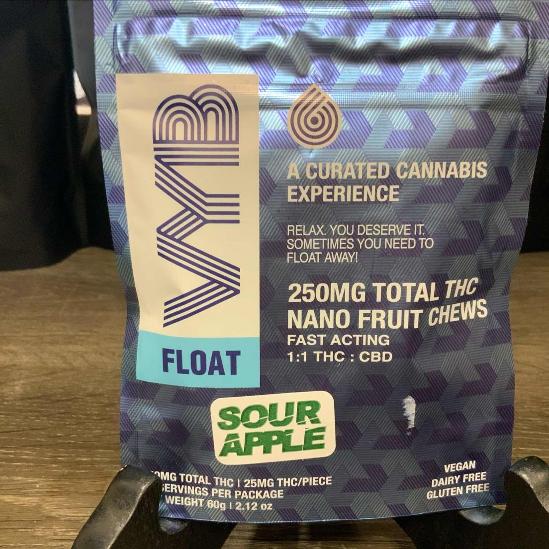 Float Sour Apple Fruit Chews 250mg VYB Nano
