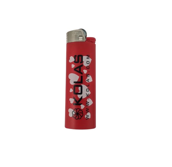 Kolas Branded Bic Lighter Valentine's Red