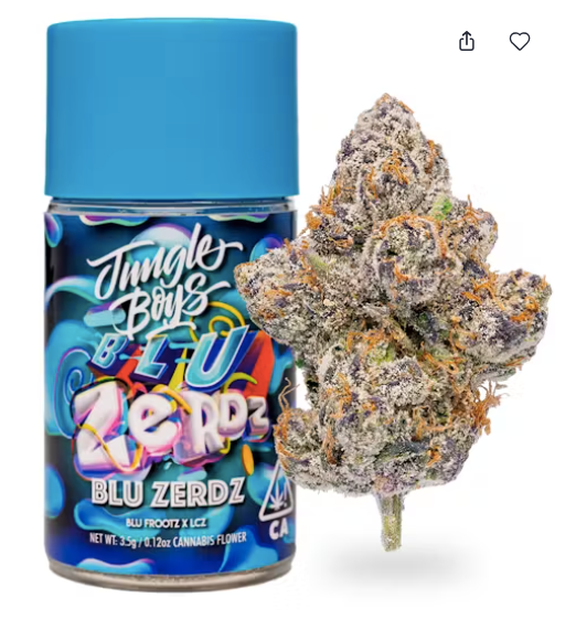 Jungle Boys - Blu Zerdz - 3.5g Jar